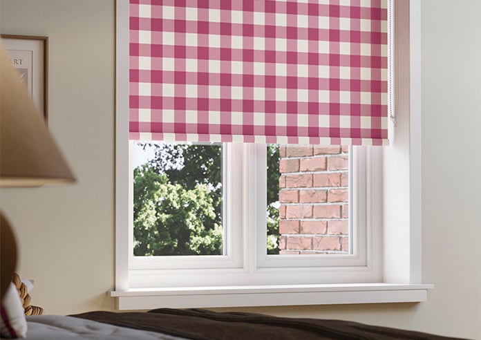 Gingham, Cosmos - Twist&Fit Roller Blind - Image 5